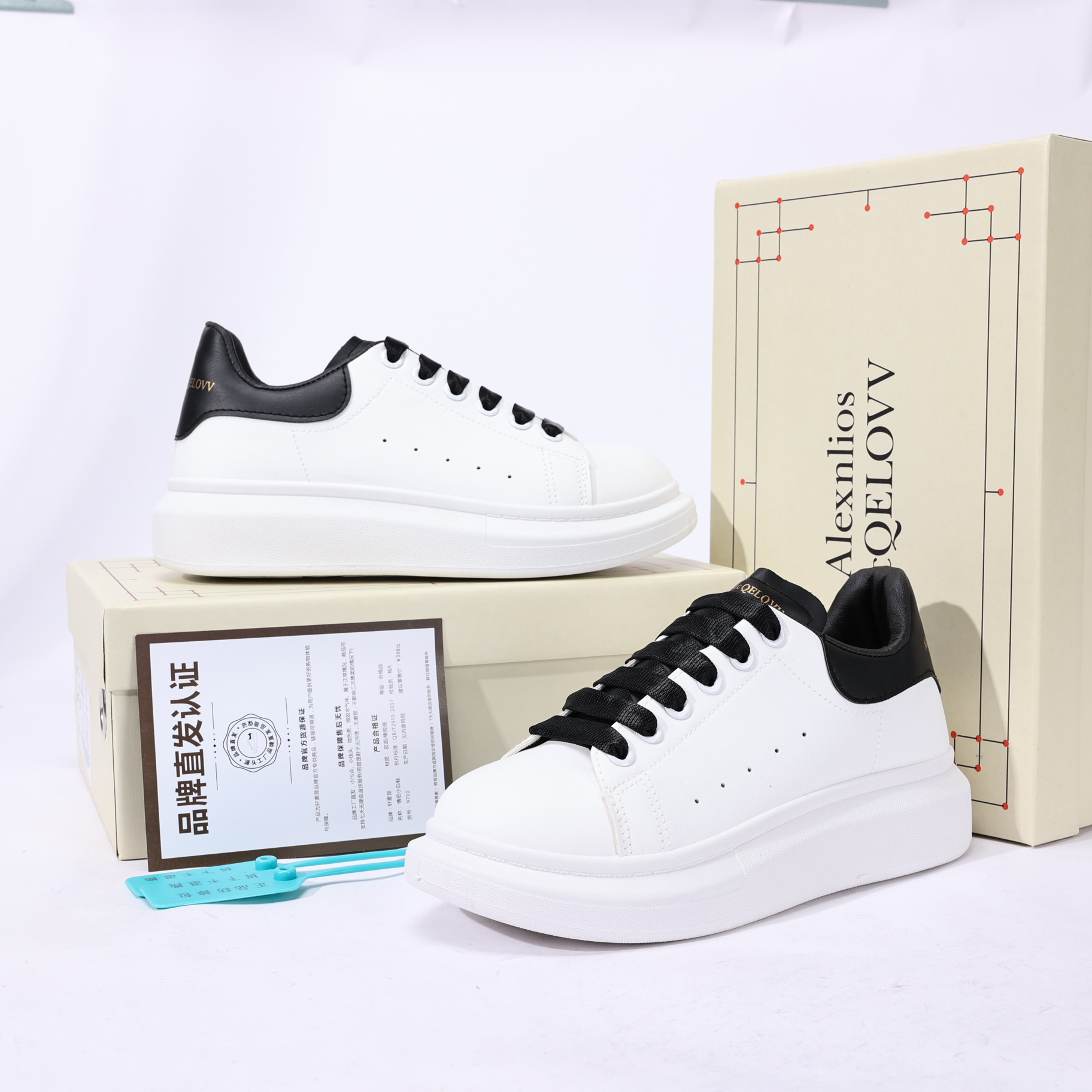 Xuan maikun zapatos blancos versión alta altura aumento plataforma zapatos pareja clásica casual todos a juego zapatos de hombre y mujer al por mayor