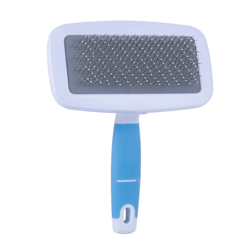 Pet Beauty Needle Comb Threaded Handle Pet Needle Comb Dog Comb Sticky Bead Hair Removal Comb Dog Massage Beauty Comb