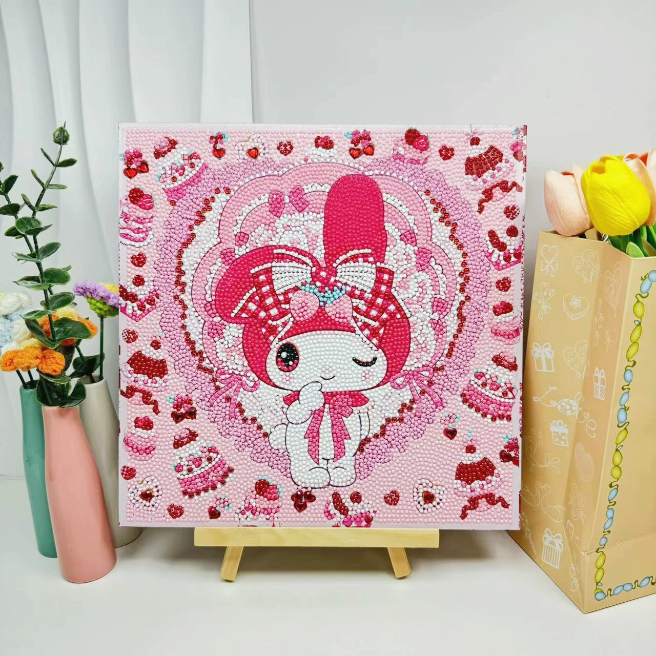 Бесплатная доставка/Новые 30*30 Алмазная живопись Diy Точечная алмазная живопись Детская ручная кладь Мозаика и Каменная живопись Спальня Декор Картина Оптовая