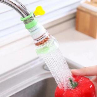 Faucet Rotating Drainer Extensible Maifan Stone Filter Shower Household Kitchen Splash-proof Water Filter Water Purifier