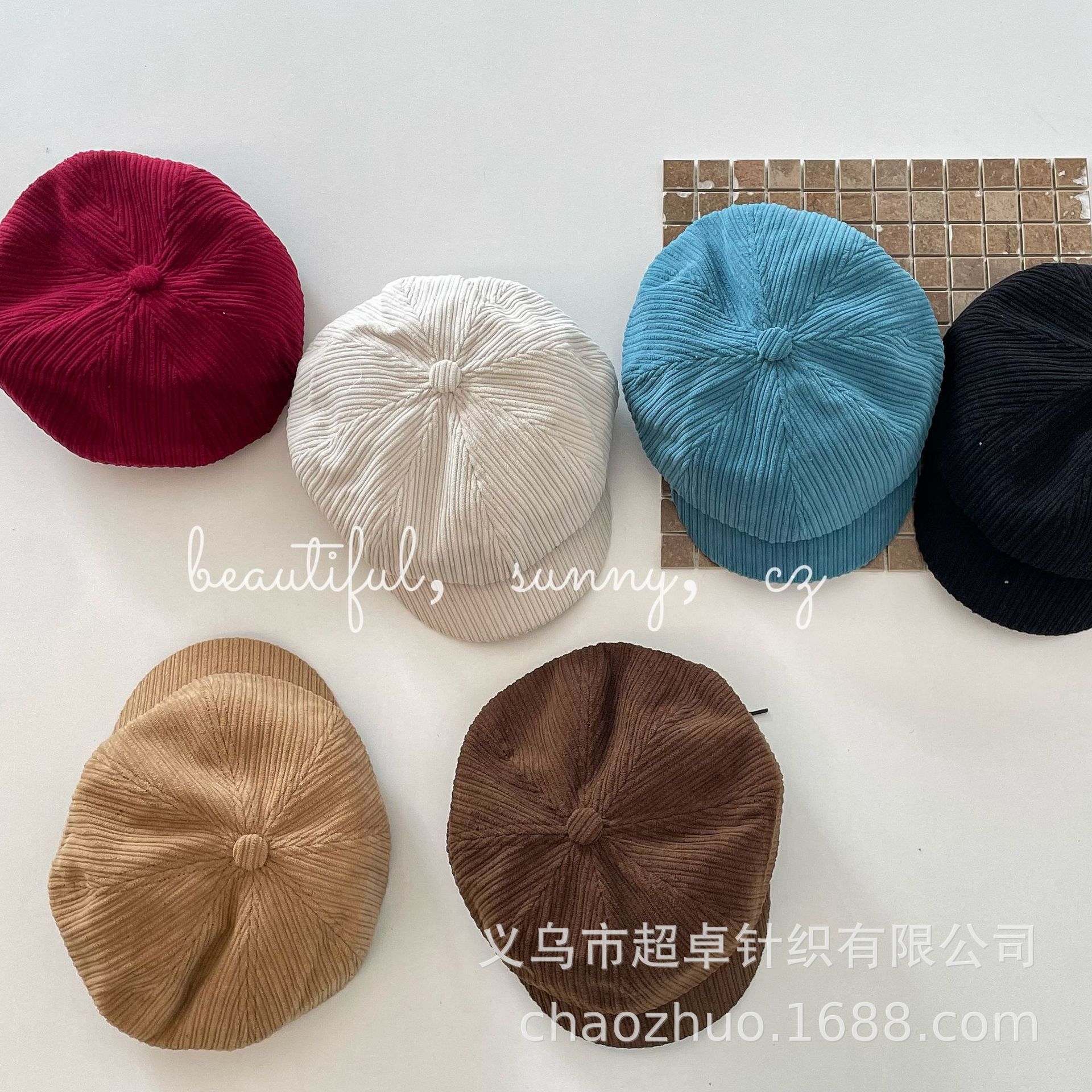 Fashionable and versatile children's autumn and winter corduroy…