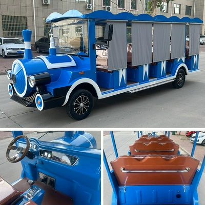 14-Seat Electric Train Four-Wheel – Elektrikli qolf avtomobilləri