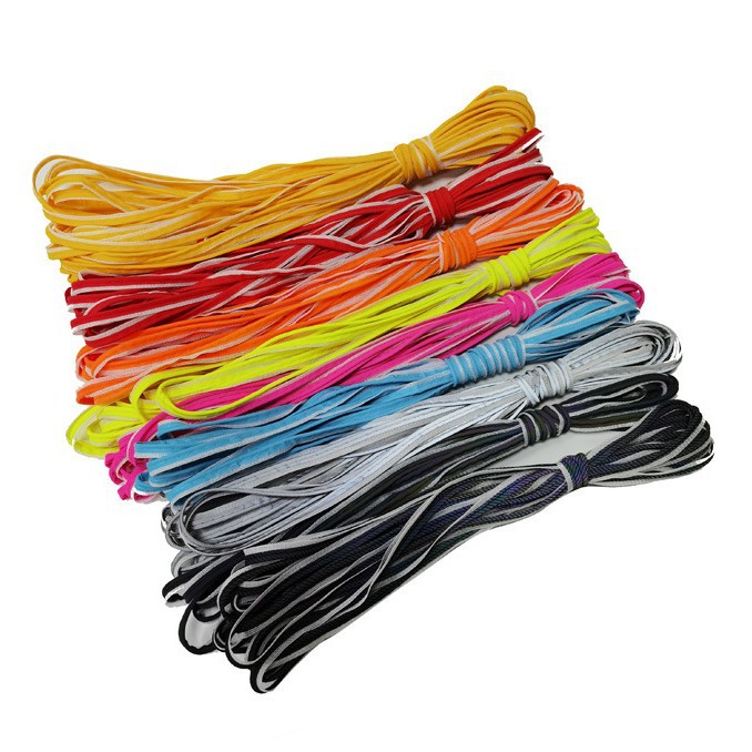 彩色反光滚边条反光条服装箱包帽用包边滚条反光抽条反光包边条