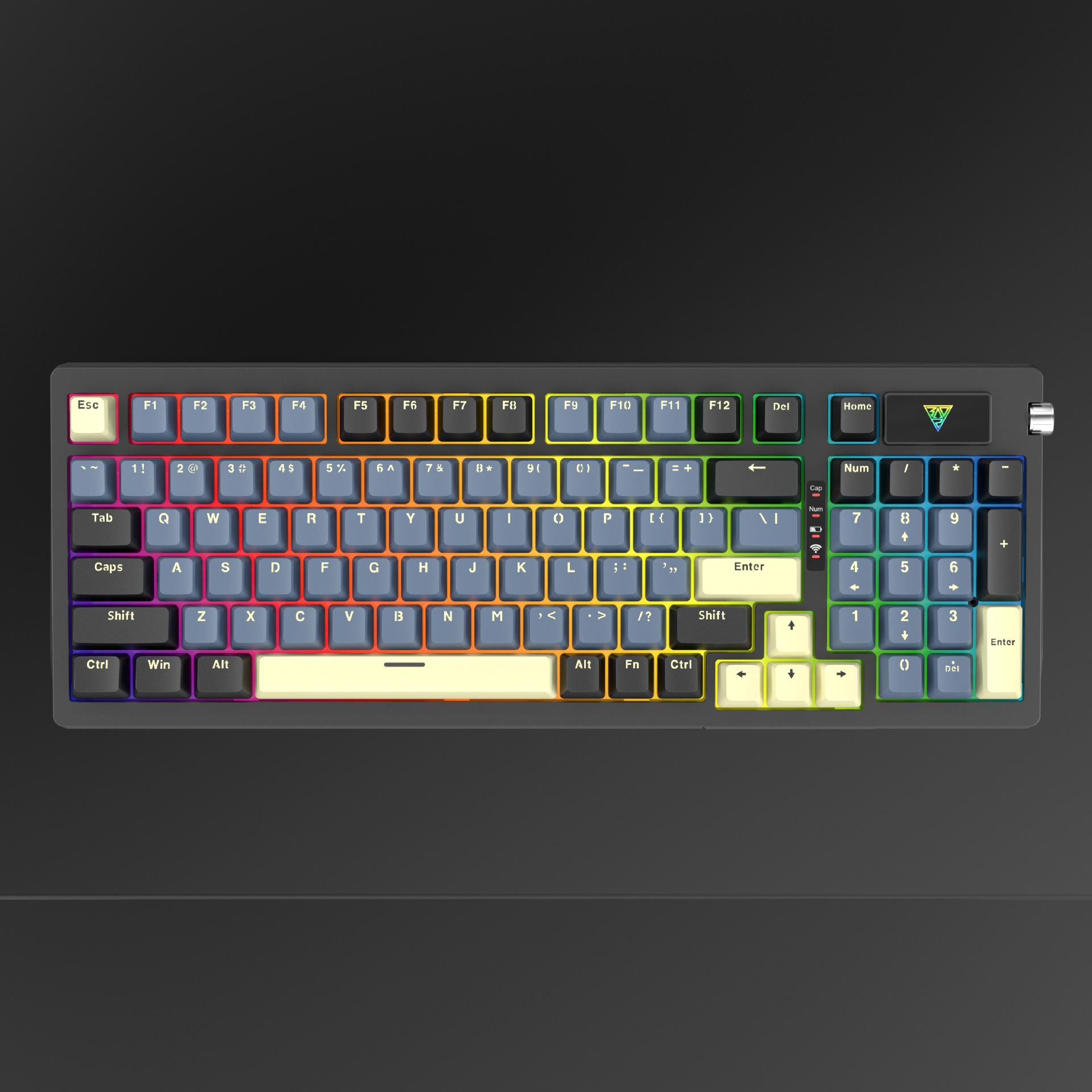 Jingdi G98 メカニカルキーボード ワイヤレス 3モード Bluetooth ホットスワップ対応 ゲーミング エスパルトコンピュータ対応 デスクトップパソコン用汎用キーボード