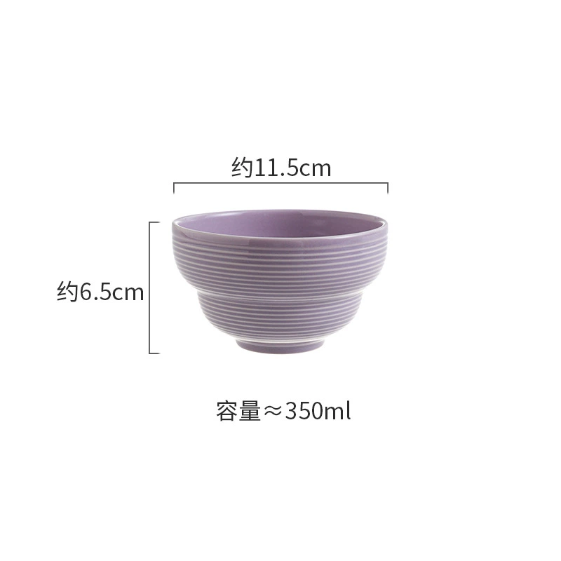 Matte Tableware Set, Fresh Pastel Colors, Multi-Piece Dinnerware for Home (Bowls, Plates, Spoons)