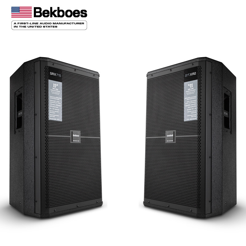 American brand Bekboes performance wedding professional stage sound 15 inch SRX715 professional outdoor speaker