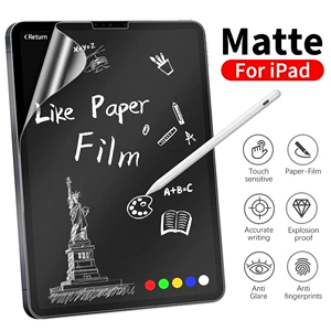 Подходит для iPad 10 9 9 10th Generation 10.9 Pro 13 11 M4 M2 12.9 6 -й экран бумажной пленки