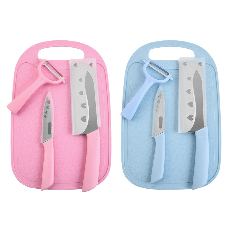 Cuchillo de cocina de acero inoxidable en stock, cuchillo de cocina, cuchillo de corte de frutas, cuchillo de carne multipropósito para bebés