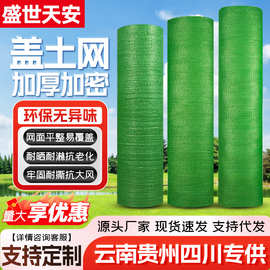 工地盖土网绿化建筑工地覆盖防沙抑尘网煤炭遮盖网绿色环保防尘网