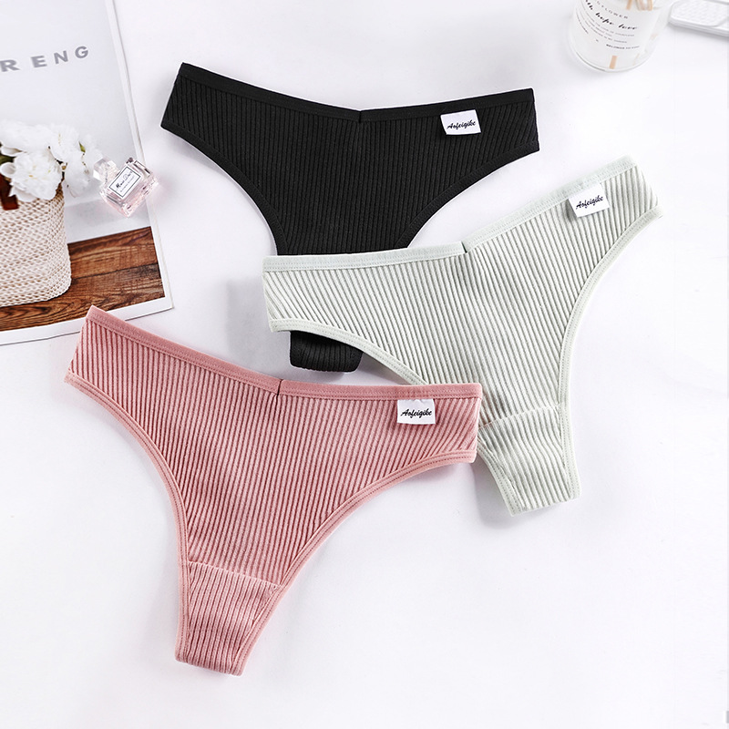 G-String Panties Cotton Women's Underwear Comfortable Casual