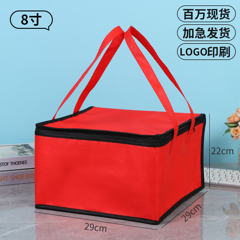 Bolsa de aislamiento de pastel personalizada para llevar olla caliente de carne asada para frutos del mar fresco paquete de hielo de embalaje de aluminio bolsas personalizadas