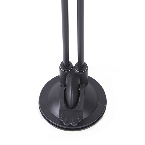 Double-headed suction cup cat stick, adsorbable hand-held steel wire, double-headed feather replacement head cat toy, pet toy