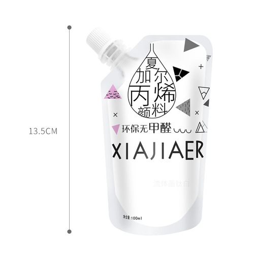 Fluid paint diy liquid flowing acrylic paint 38 colors 100ml creative art painting fluid paint