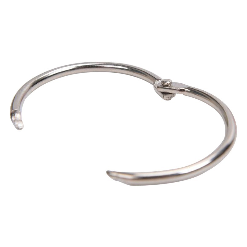Clamp ring metal binding book ring open ring diy open curtain ring book ring metal movable clamp ring curtain buckle