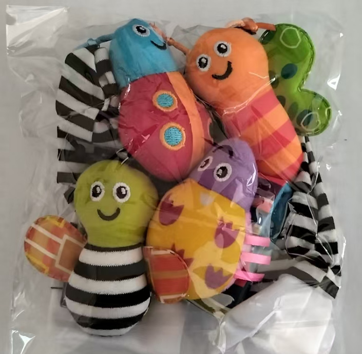 Comercio exterior Venta caliente bebé correa de reloj correa de muñeca Calcetines para la entrega bebé correa de mano sonajero Conjunto de 4 piezas