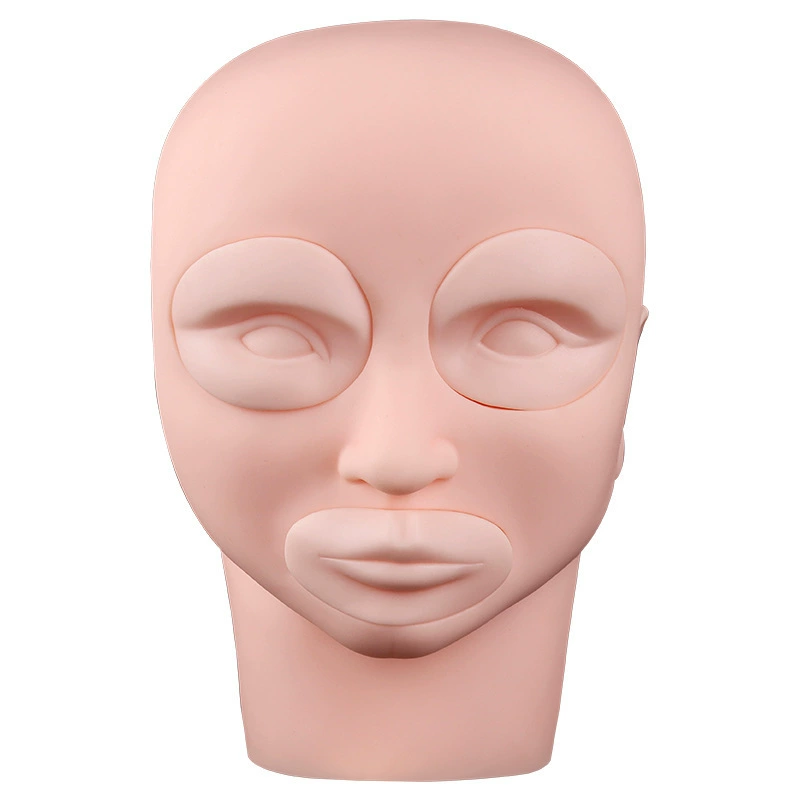 Silicone module, practice, mannequin head, mold, set, 3D, 3 pieces