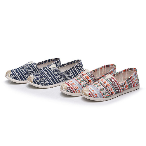 24 spring and autumn new shoes for women, old Beijing cloth shoes, mother's shoes, low-cut non-slip soft-soled casual canvas shoes, dropshipping