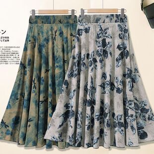 ��ѩ�z���п�����C����ȹ�����黨���Lȹ72CM����ȹ���|��[ȹ��