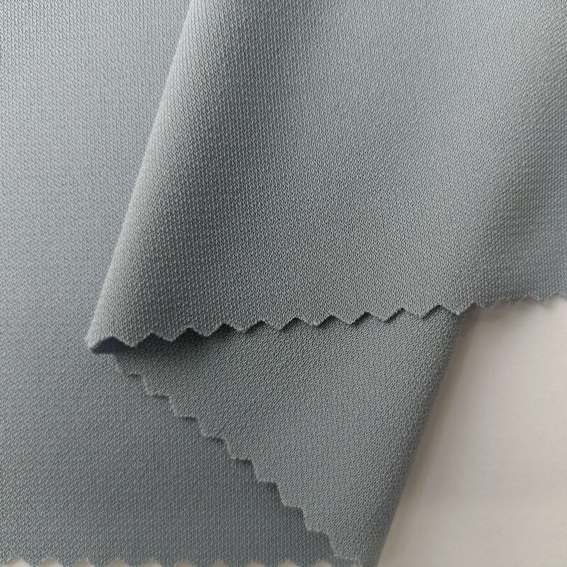 Regenerated Cool Linen Knit Fabric 100D Polyester Twisted Flat Fabric Twisted Cotton Wool Fabric