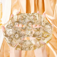 敷爾斯美白淡斑蕾絲面膜 保濕補水提亮膚色貼片面膜5片裝面部護理