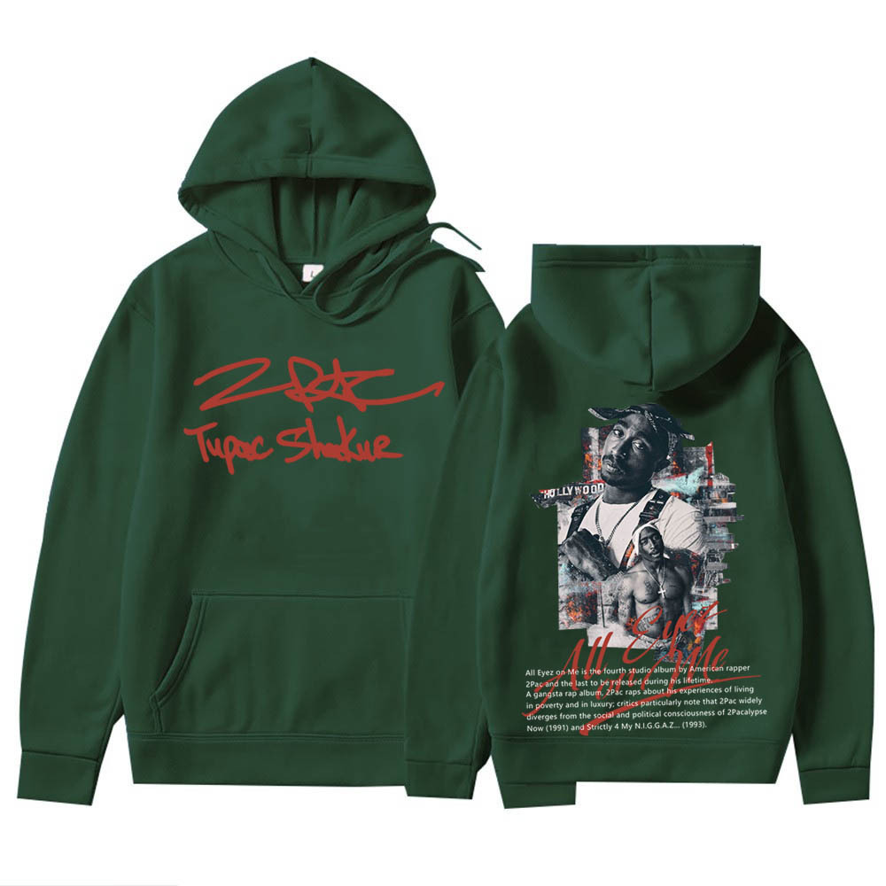 Rapper Tupac 2pac Graphic Hoodie Sweatshirt Hoodies