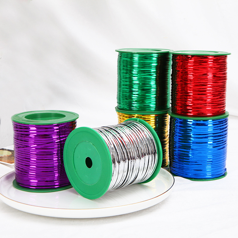 金属扎丝鲜花花束包装材料彩色卷装装防尘袋封口扎丝包装金属魔带