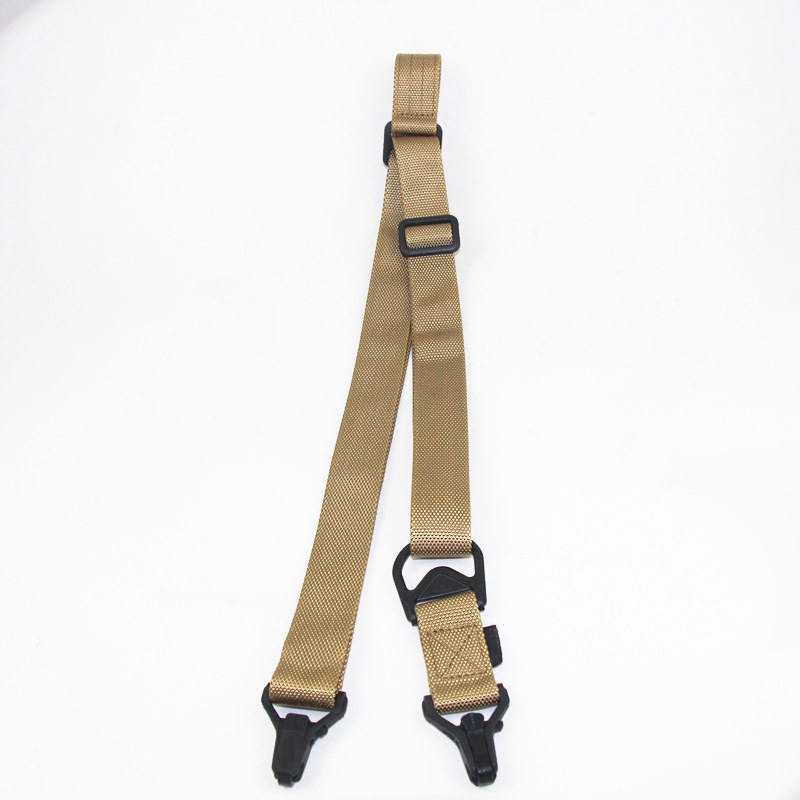 Suministro transfronterizo suministros al aire libre táctico pistola cuerda MS3 dos puntos Correa americana multifuncional ventilador militar cinturón de seguridad