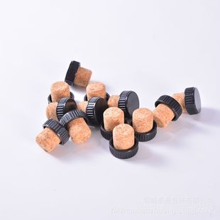FacTory Wholesale T-shaped Cork PlasTic Beverage Soda BoTTle Cap NeuTral Red Wine Whiskey Sealing STopper