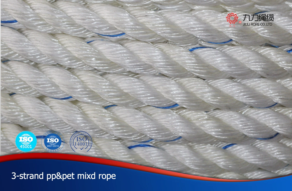 Трехжильный трос, веревка из химического волокна, обвязочная веревка, полипропилен, полиэстер, нейлон, полиэтилен, полипропиленовая веревка