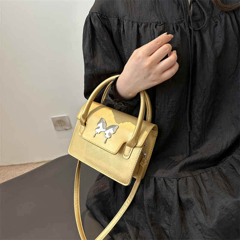 Este año popular mini bolso cuadrado suave bolso de arco de alta calidad bolso de hombro de viaje diario mochila