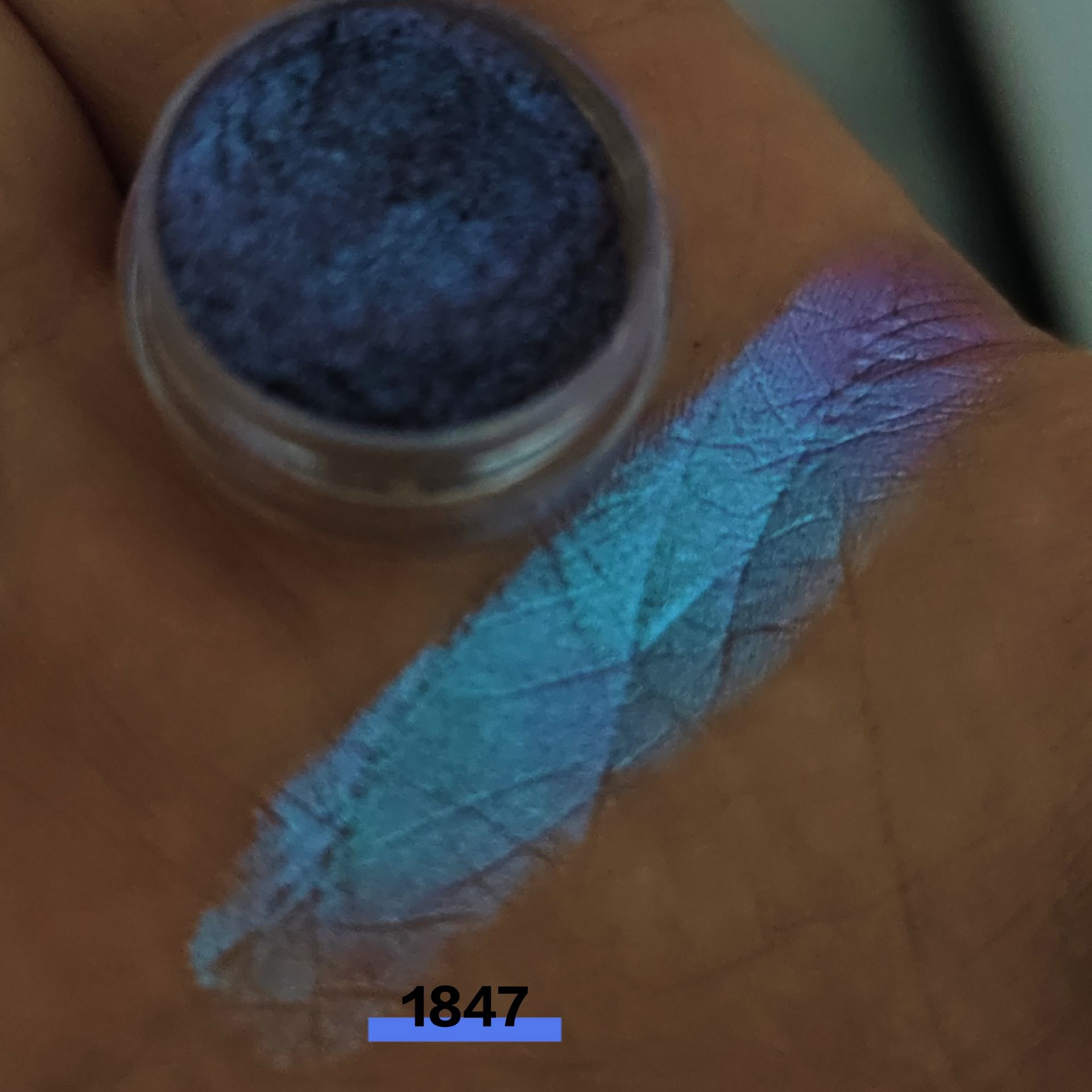 跨境批发duochrome pigment珠光渐变色偏光变色龙粉1g/瓶