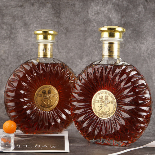 腾晖酒水厂家批发直播代发洋酒XO白兰地40度高度烈酒700ml