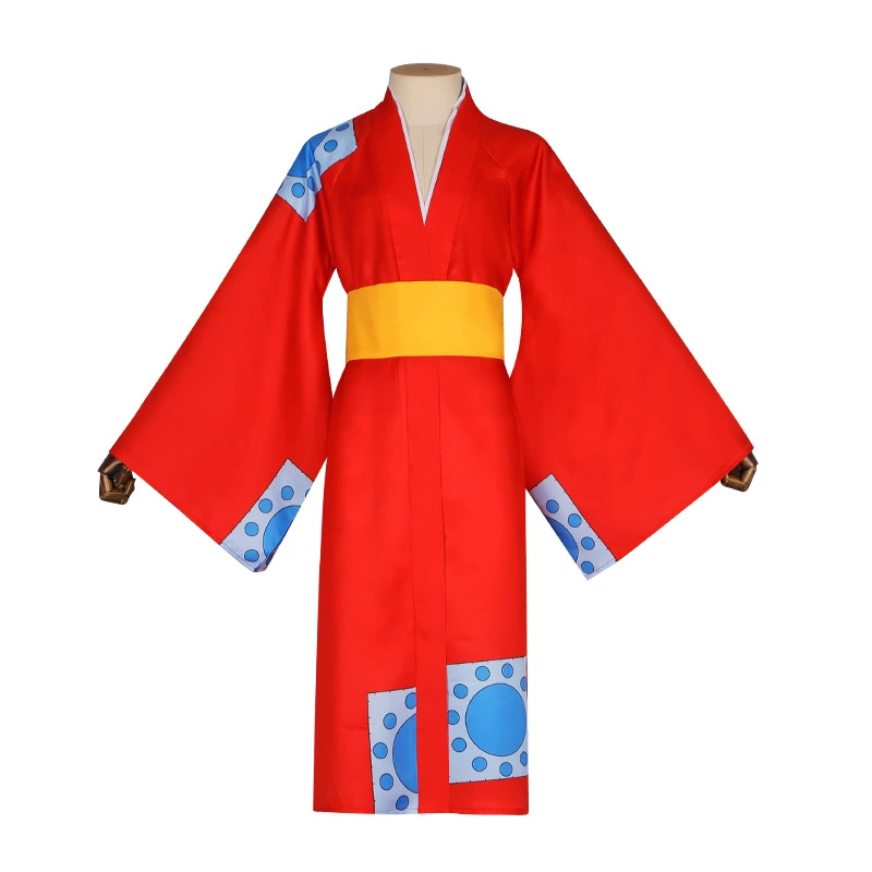 Аниме One Piece и COS COS сервис Лuffy Саурон Трафар coslay кимоно игра