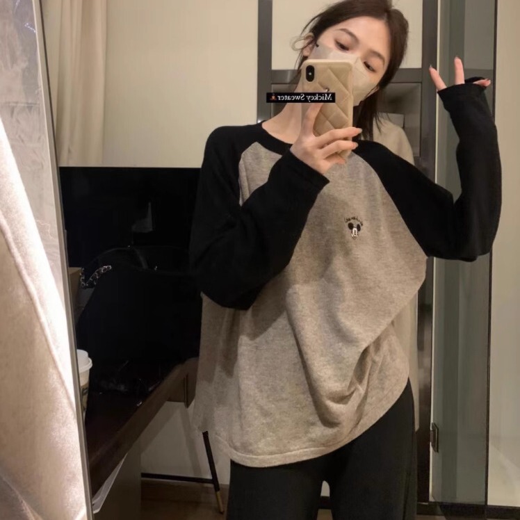 2025 New Spring and Autumn Casual Long Sleeve Cartoon Pajamas for Women, Korean Simple Homewear Set