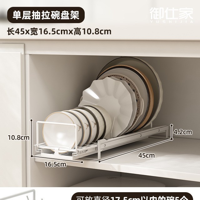 45cm 접시 투인원 수납 랙