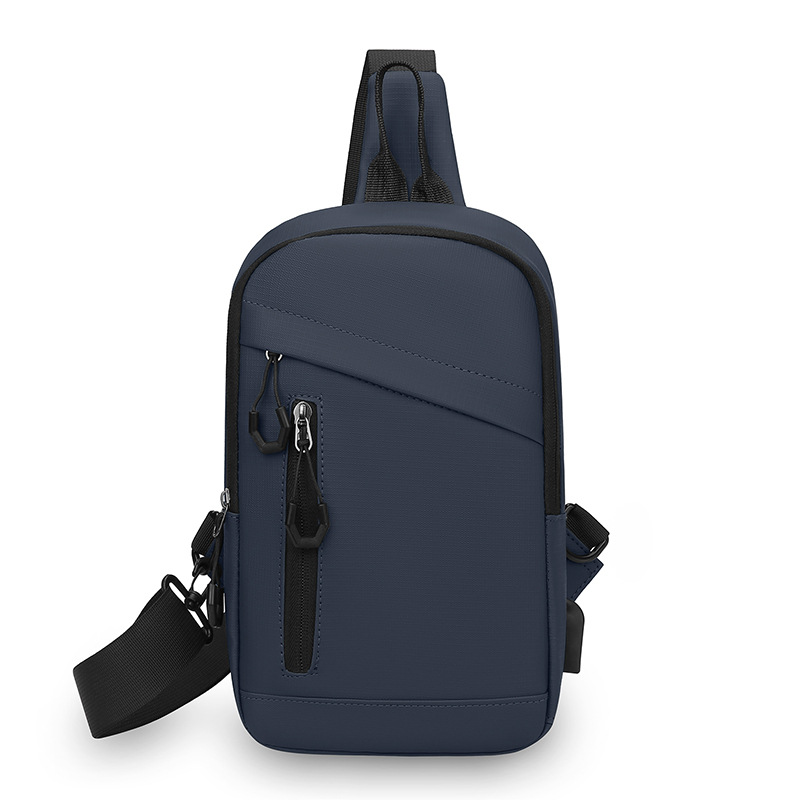 Bolso de pecho mayorista de hombre nuevo estilo de moda, bolso de hombro de viaje ligero multifuncional, bolso de mochila casual simple