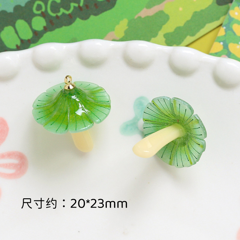 1 Piece Plastic Mushroom Pendant display picture 13