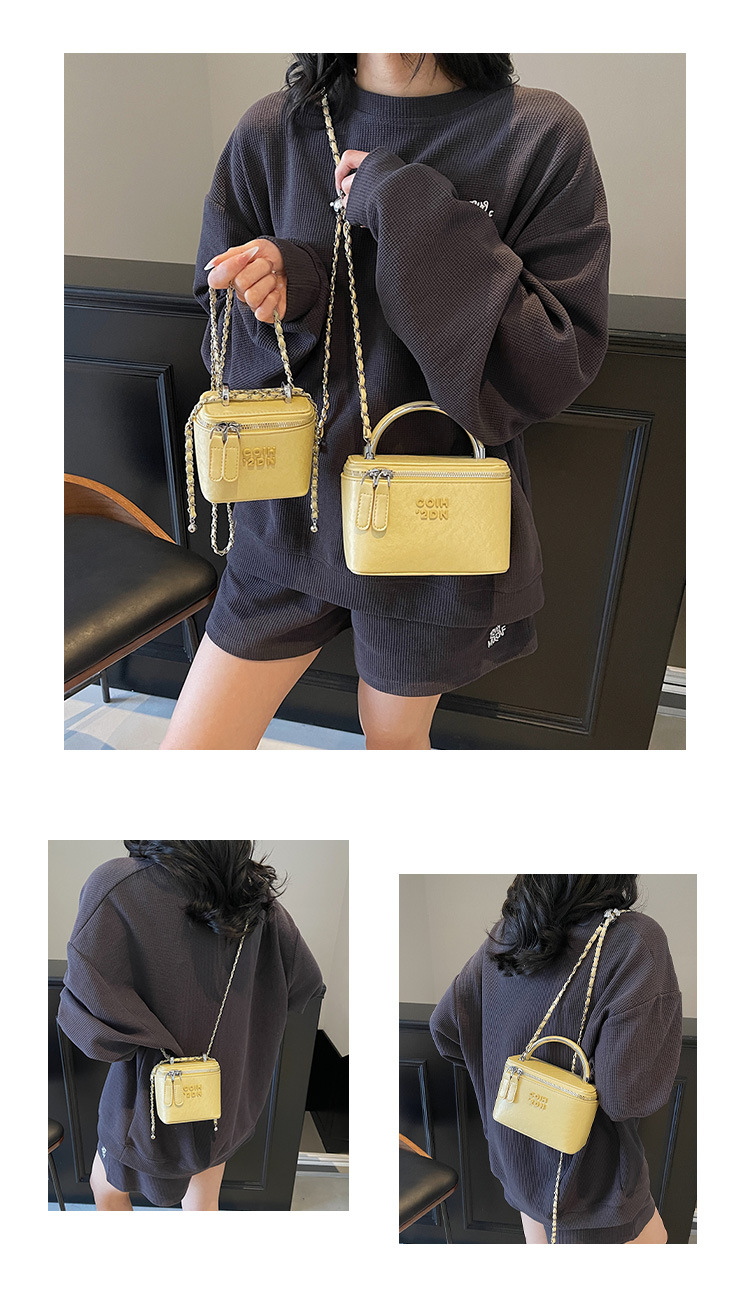 Stylish Women's Mini Square Crossbody Bag With Chain Strap_voghion.com