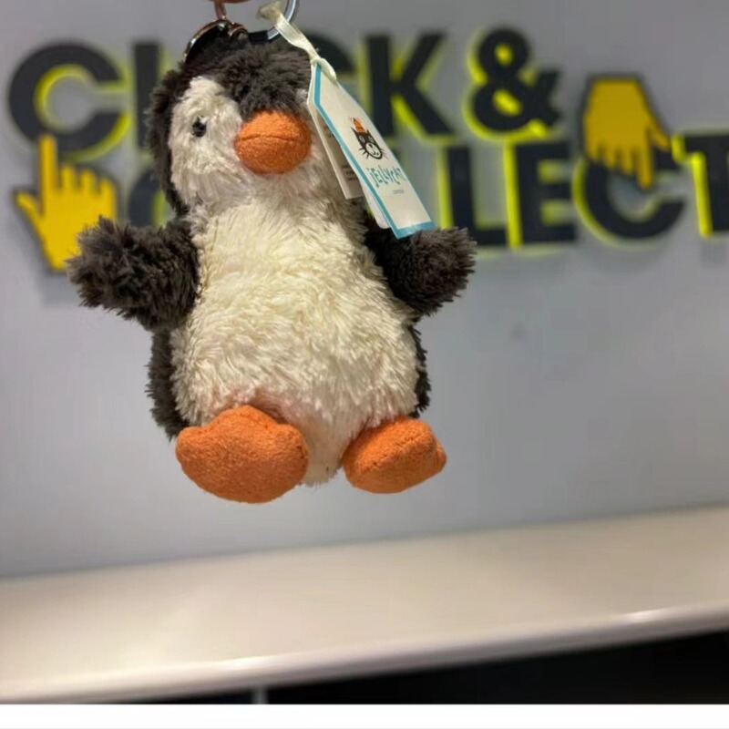 国産ジェリーキャットと同じスタイルのピーナッツペンギンバッグチャームぬいぐるみギフトキーホルダーかわいい人形|undefined