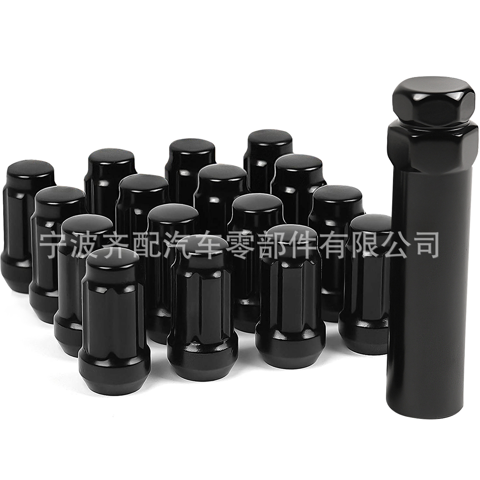 M10*1.25小六花轮胎螺母轮毂螺母Lug Nut 配套筒汽车轮胎改装配件