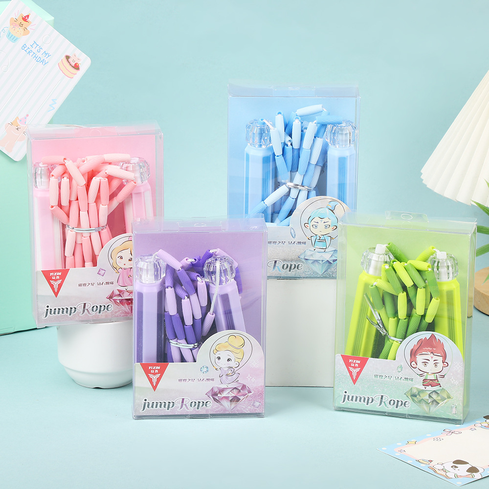 Physical Examination Training Skipping Rope Portable Environmentally Friendly Aerobic Fitness Adjustable Sports Supplies Pvc Diamond Handle Skipping Rope