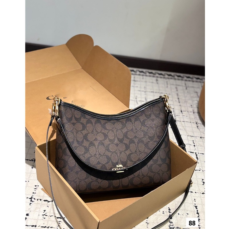 2025 New Laurel Wander Bag Classic Monogram Hobo Shoulder Bag Large Capacity Denim Blue Tote Bag For Women - Thumbnail 6