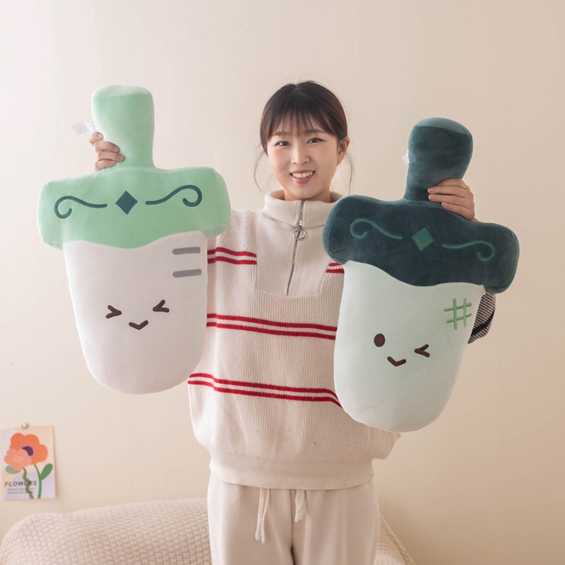 Espada creativa divertida para niños verduras juguetes de peluche para niños cumpleaños regalos del día del niño props de espectáculo