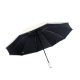 Full-Automatic Reverse Umbrella Sunny and Rain Dual-Use Black Rubber Sunscreen UV Protection Women's Three-Folding Men's Sunshade Sun Umbrella