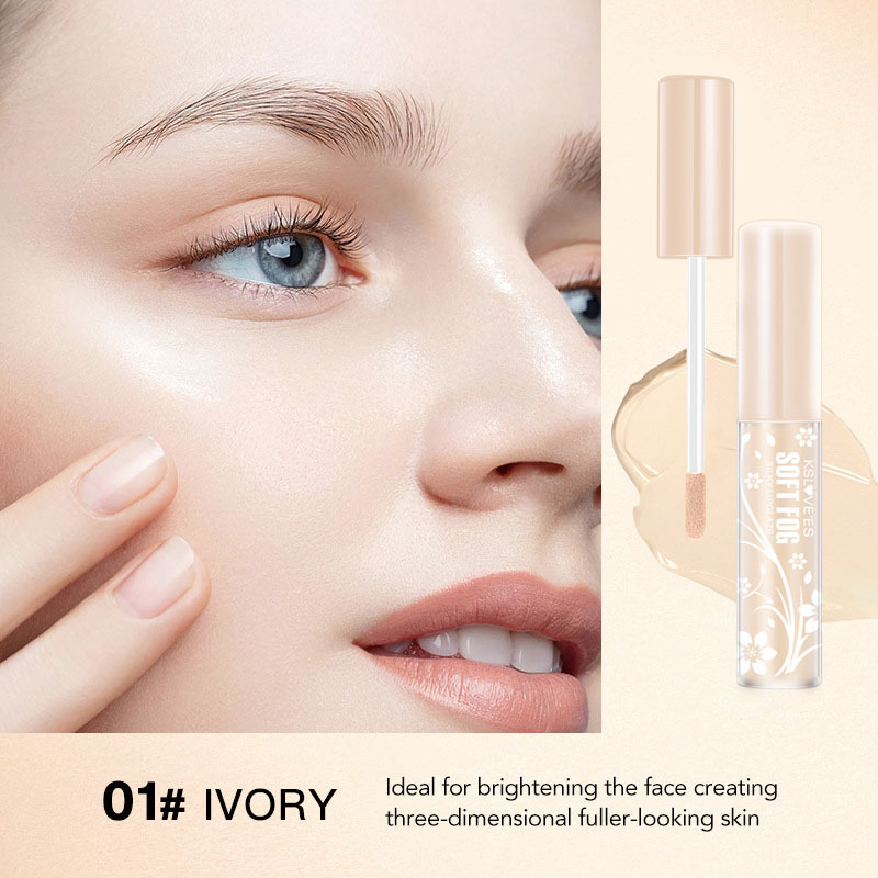 Silky Contouring Concealer Liquid Foundation For Face Repair_voghion.com