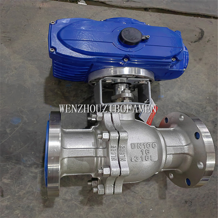 Q941F-10R Q941F-10RL 不锈钢软密封电动球阀 智能型电动球阀