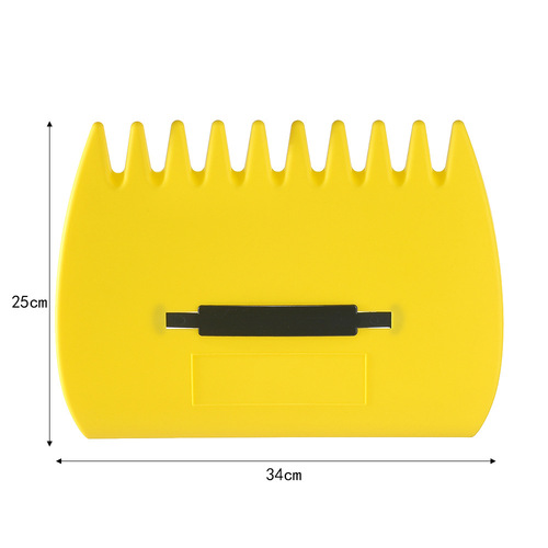 Outdoor Fallen Leaf Gathering Plastic Rake for Collecting Leaves in the Garden, Garden Leaf Rake, Landscape Tool