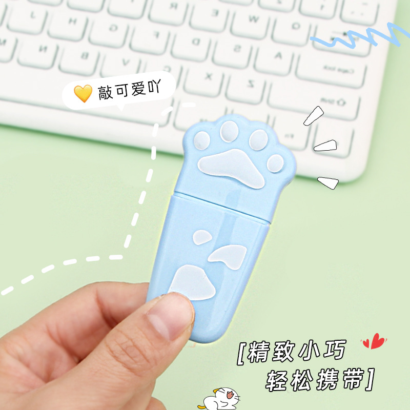 Nuevo gato garra protección de ojos color resaltador estudiante de alta apariencia papelería clave marca graffiti diario marcador al por mayor