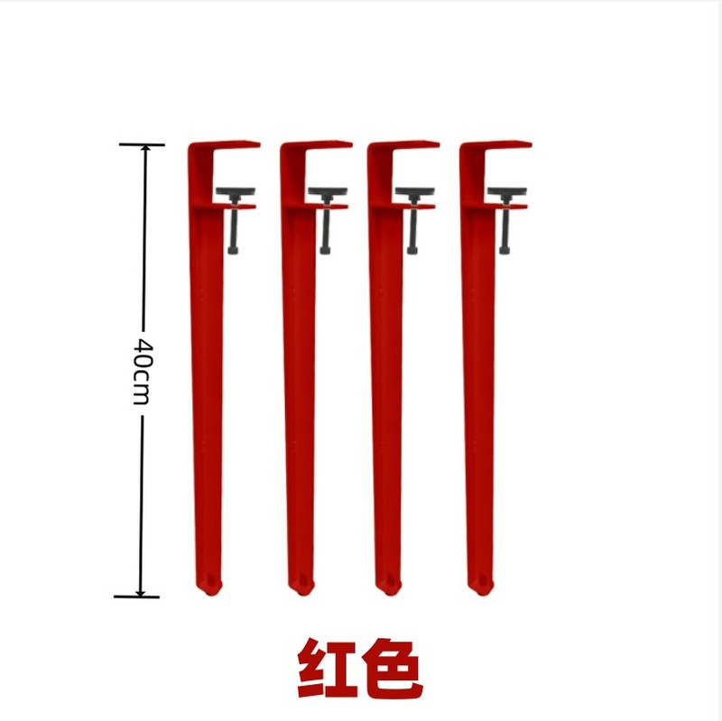 免打孔桌腿金属支架桌脚可移动升降桌子铁艺支撑腿支撑架方桌支架|undefined