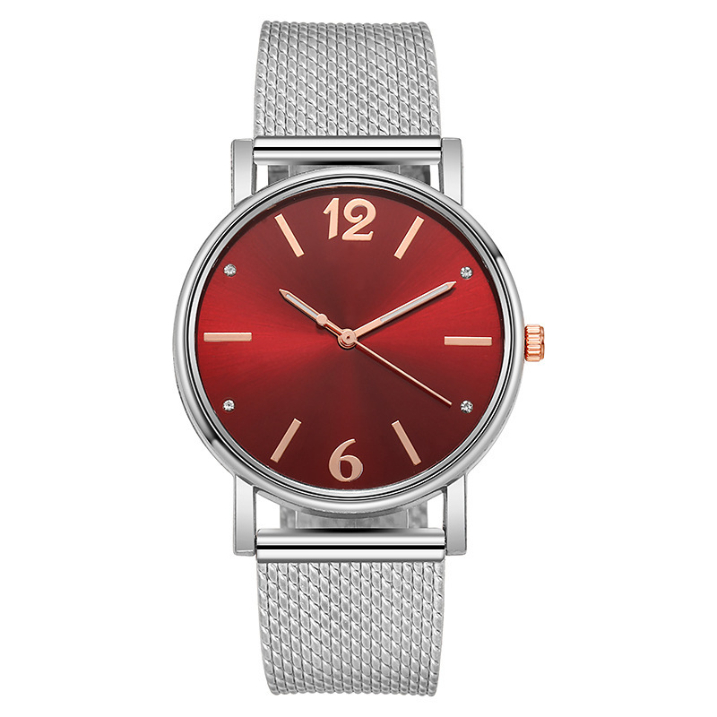 Reloj para mujer, cinta coreana, revista de moda simple, temperamento de tendencia, estilo ins, reloj de mujer de estudiante de cuarzo simple
